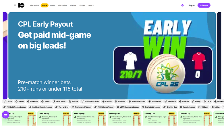 10cric Casino — Sportsbook