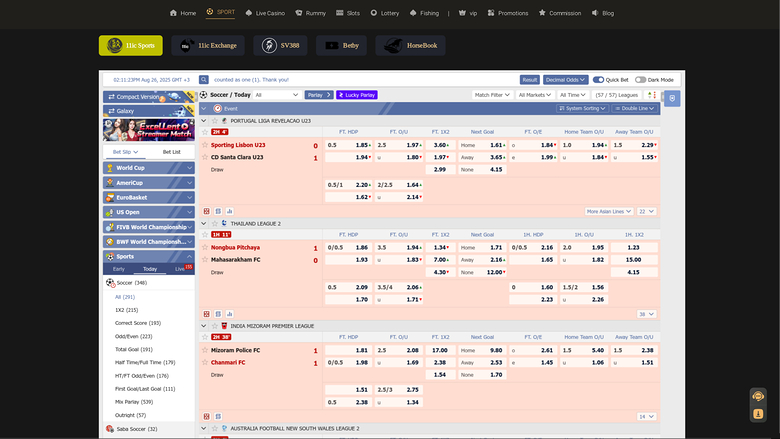 11ic Casino — Sportsbook