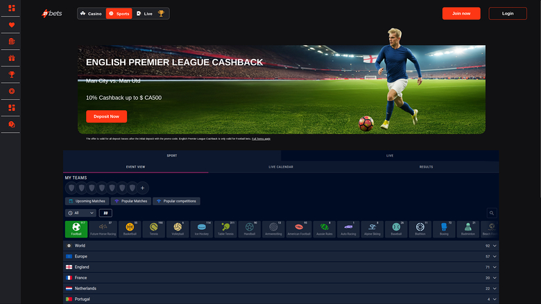 21betscasino.com — Sportsbook