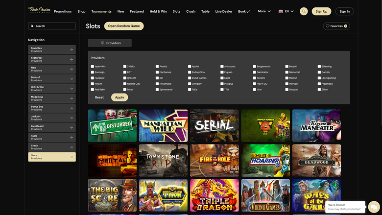 4Crowns Casino — Games by studio