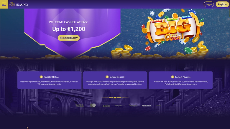 4Kasino — Homepage