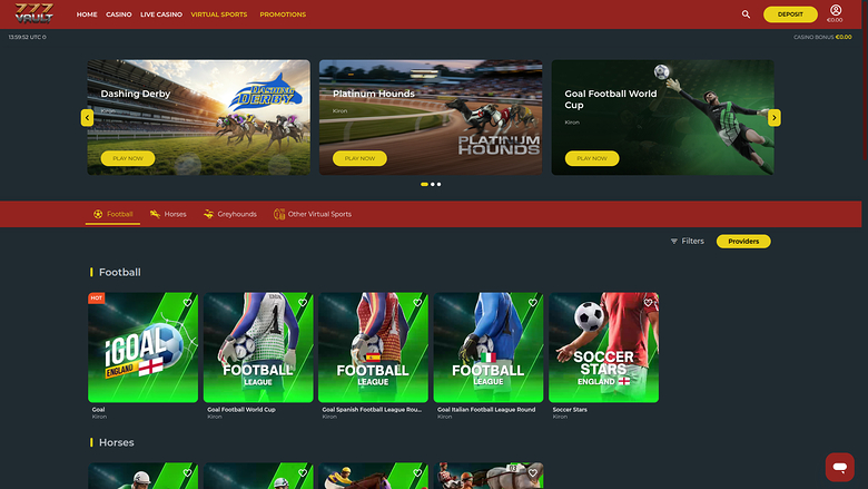 777Vault Casino — Sportsbook