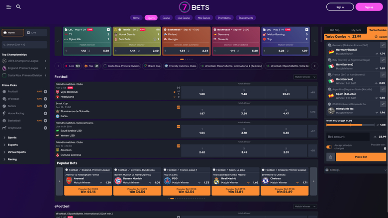7Bets — Sportsbook