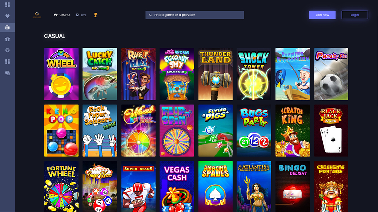 Aced Bet Casino — Games lobby