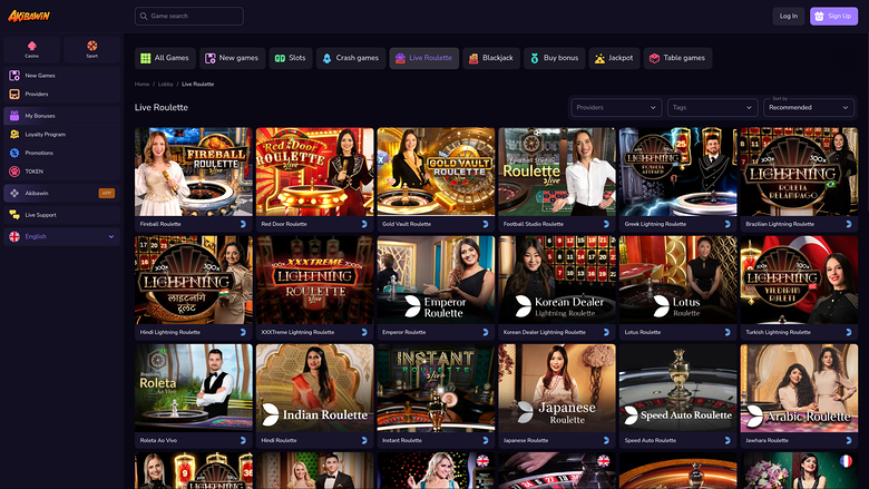 Akibawin Casino — Livedealer