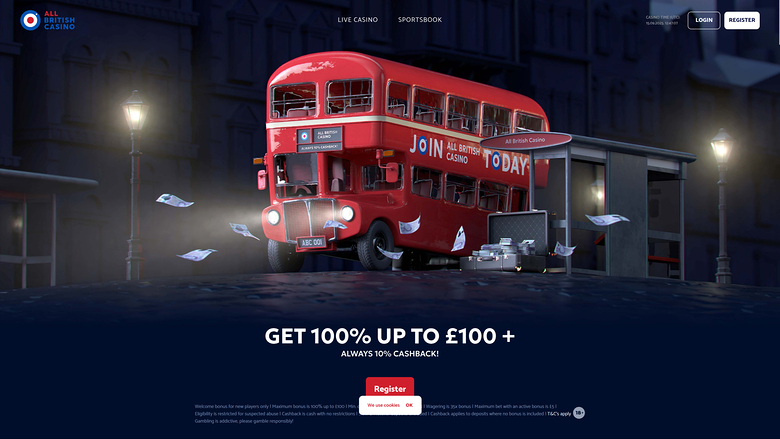 All British Casino — Homepage