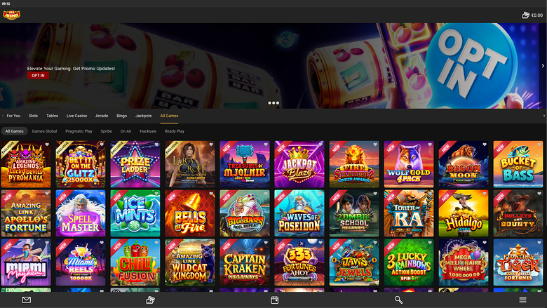 All Jackpots Casino — Games by studio