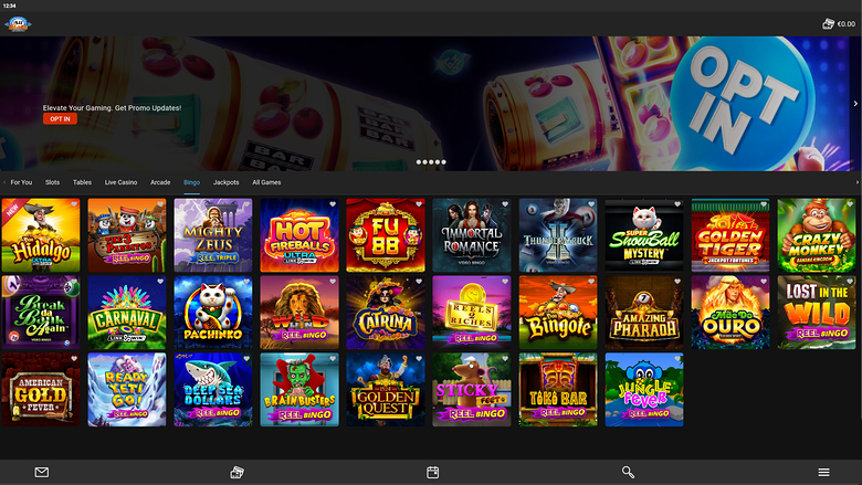 All Slots Casino — Bingo