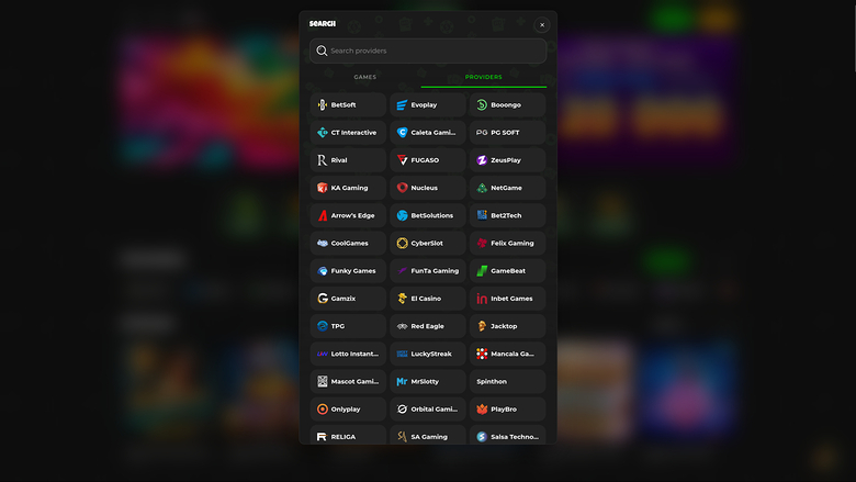 All Wins Casino — Games by studio