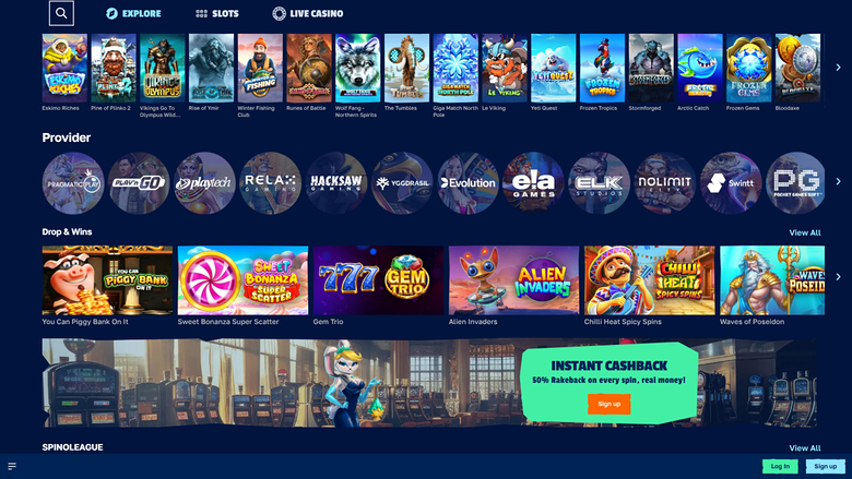 Arctic Casino — Games by studio