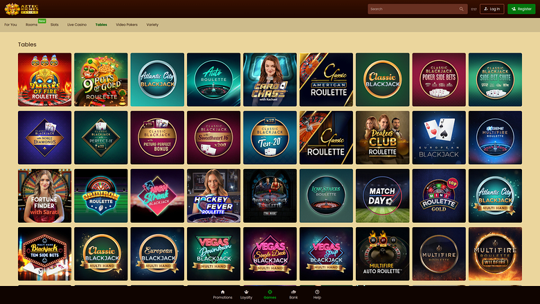 Aztec Riches Casino — Other