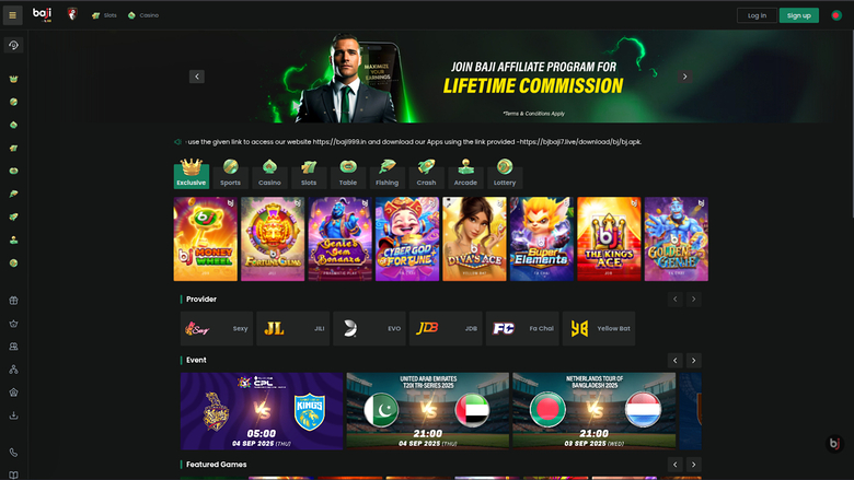 Baji — Homepage