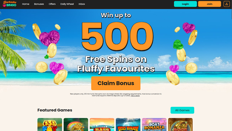 Barbados Bingo — Homepage