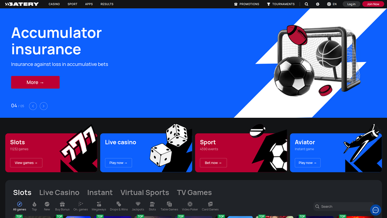 Batery — Homepage