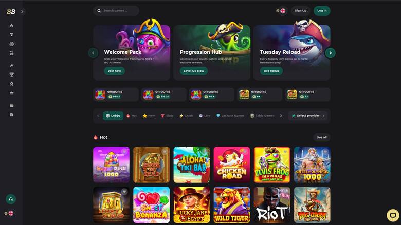 Belabet Casino — Homepage