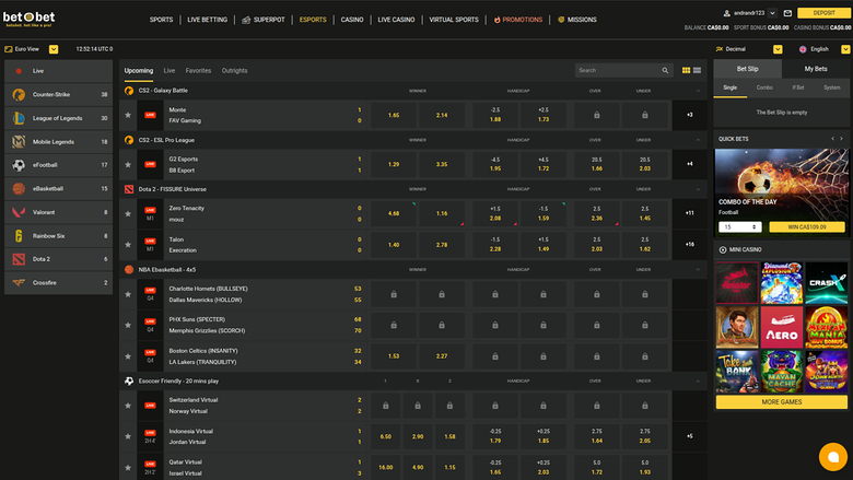 bet O bet Casino — Sportsbook