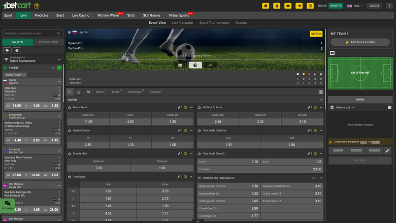 Betcart Casino — Sportsbook