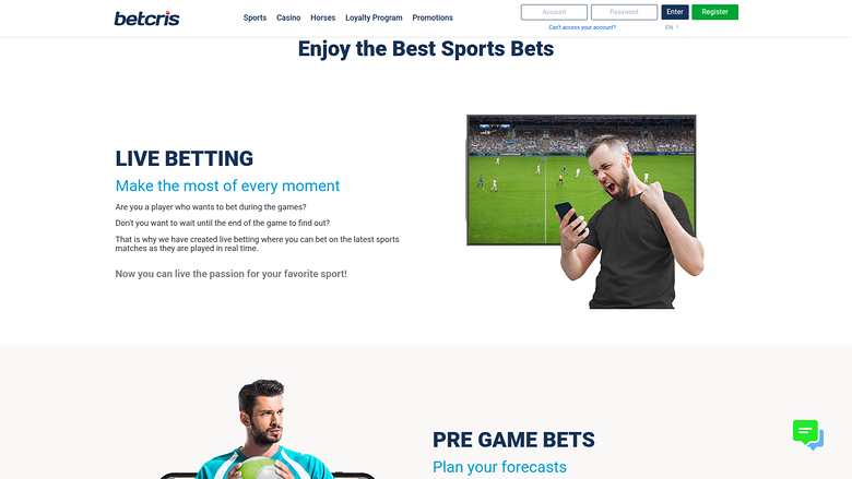 Betcris — Sportsbook
