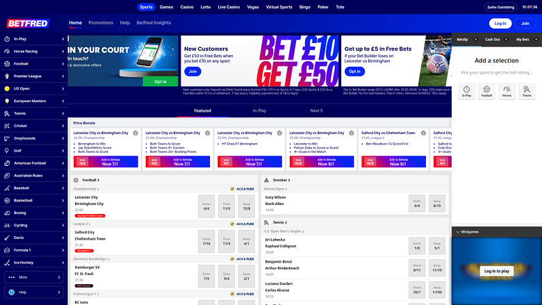 Betfred Casino — Sportsbook