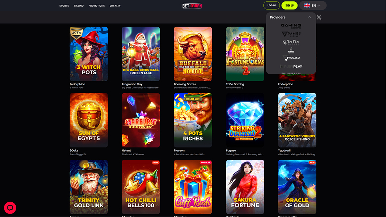 BetJordan Casino — Developers