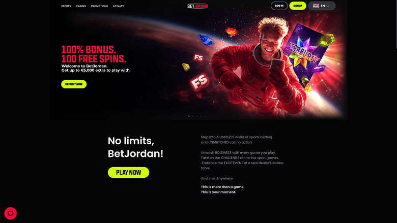 BetJordan Casino — Hp