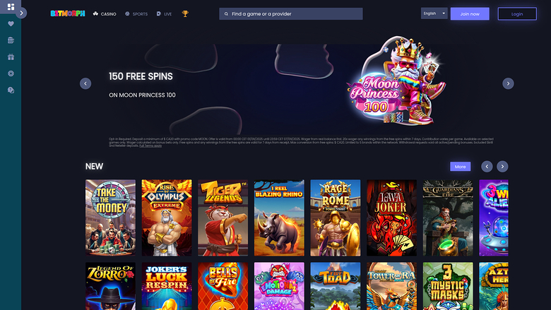 Betmorph — Homepage