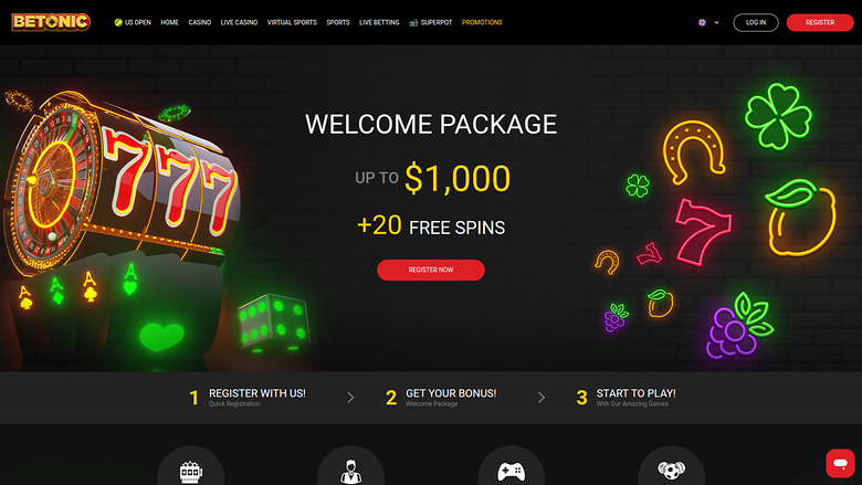 Betonic — Homepage