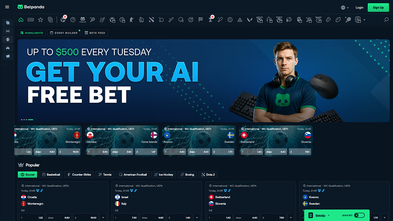 BetPanda Casino — Sportsbook