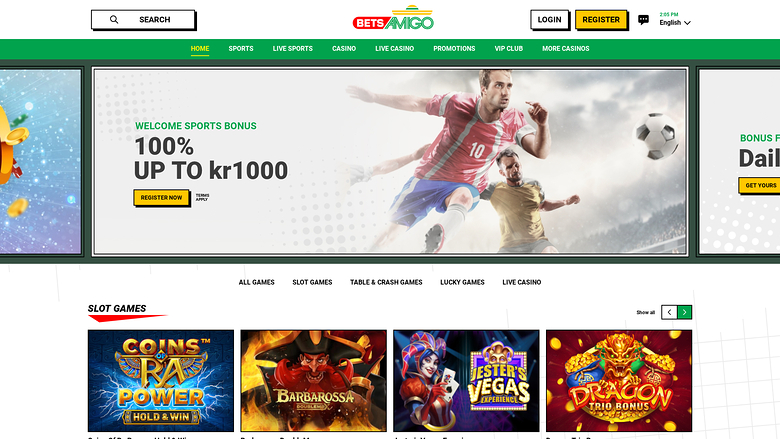 Bets Amigo — Homepage