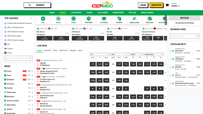 Bets Amigo — Sportsbook