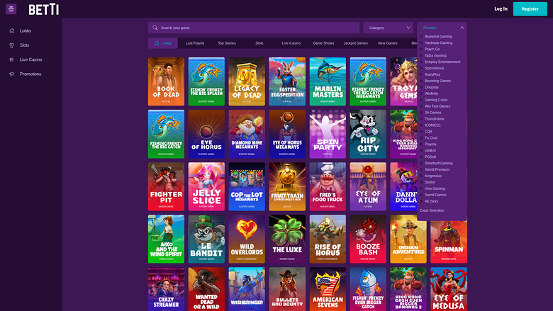 Betti — Games by studio