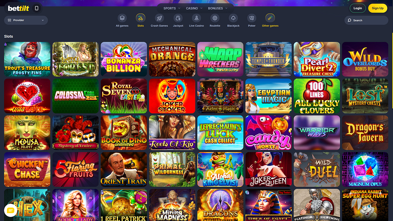 Bettilt Casino — Games lobby