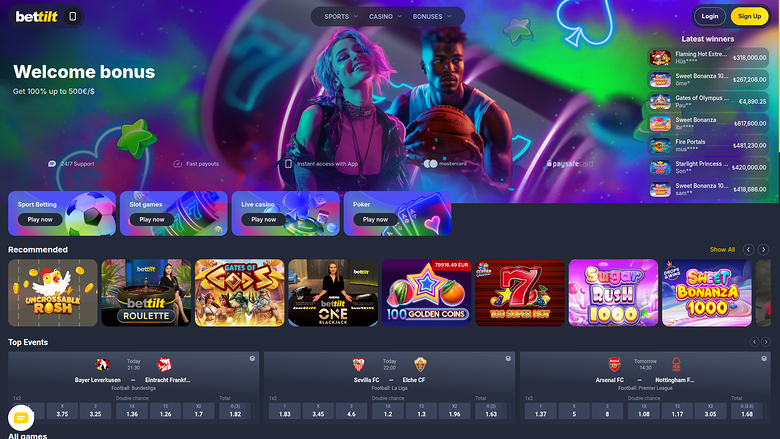 Bettilt Casino — Homepage
