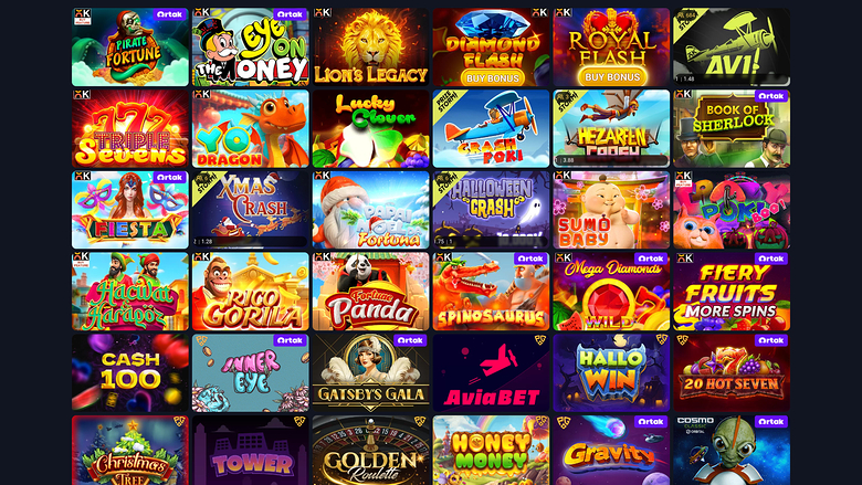 Bettogoal — Games lobby