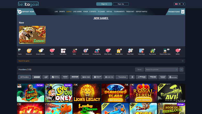 Bettogoal — Homepage