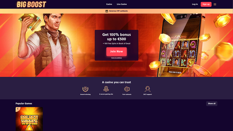 Big Boost — Homepage