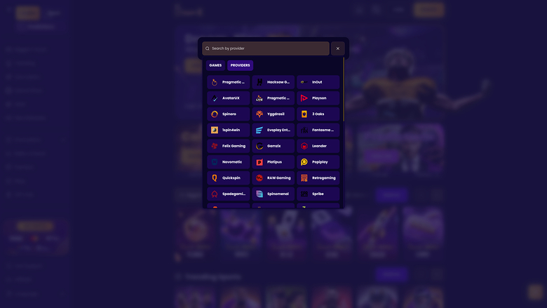 Biggerz Casino — Games by studio