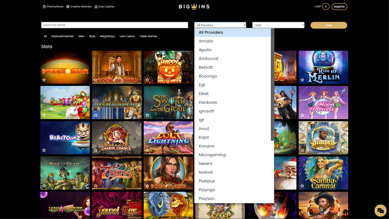 BigWins — Games by studio