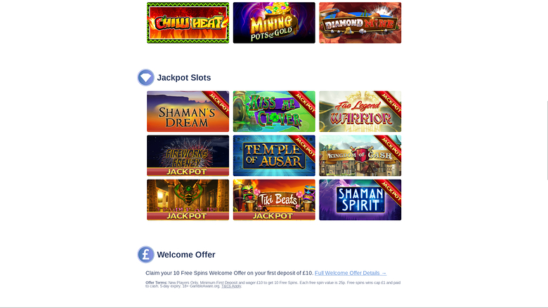 Bingo Storm — Jackpot games