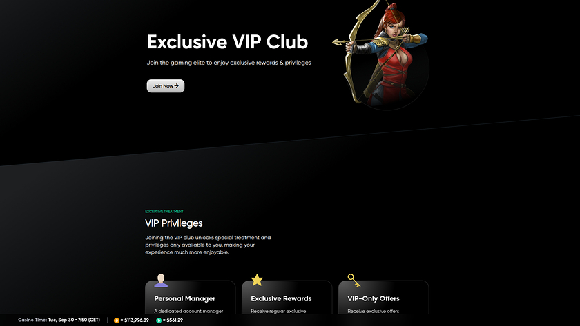 Bitcoin.com Games Casino — Games lobby