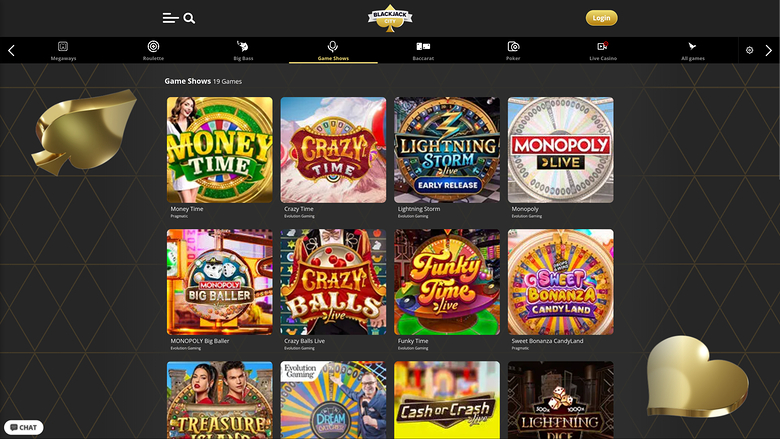 BlackJack City — Shows