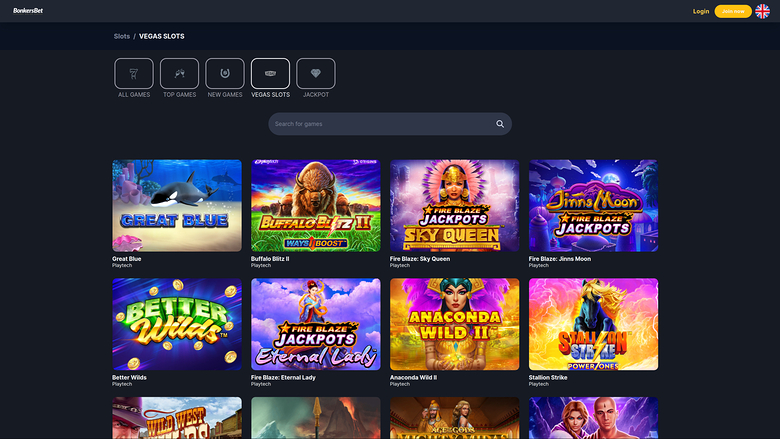 BonkersBet Casino — Vegas slots