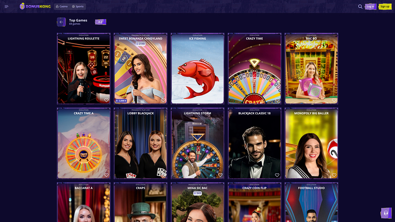 BonusKong Casino — Livedealer
