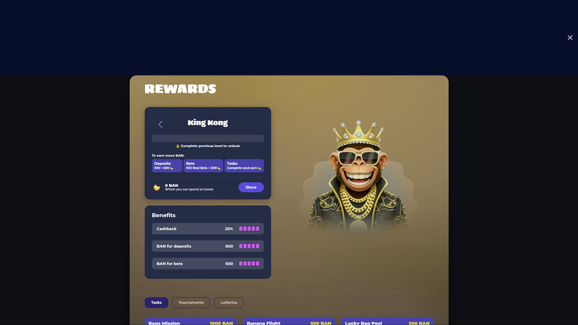BonusKong Casino — VIP section
