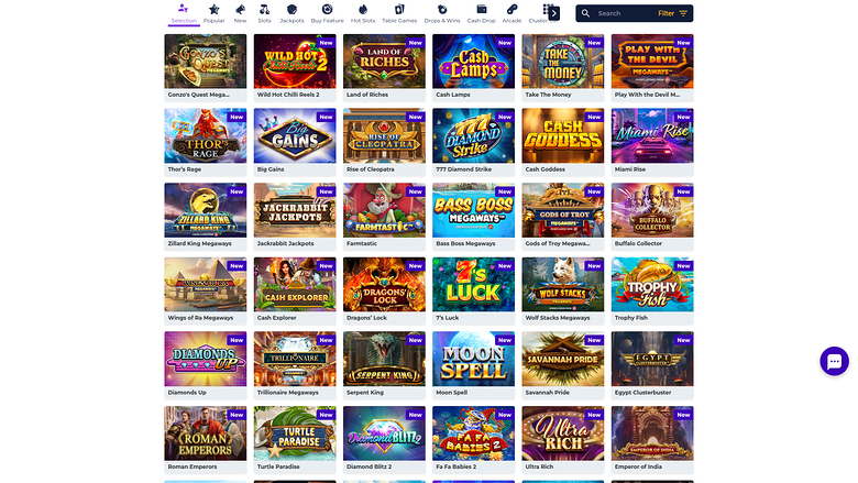 Boost Casino — Games lobby