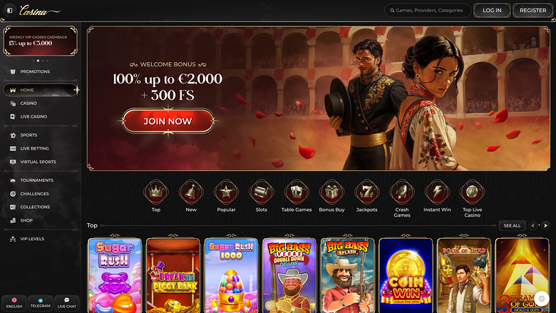 Casina Casino — Hp