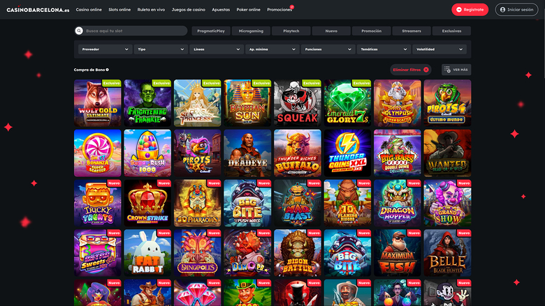 Casino Barcelona — Bonus page