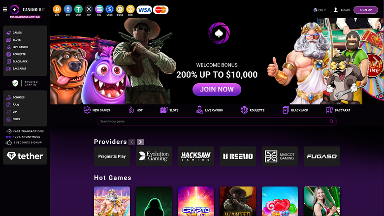 Casino Bit — Homepage
