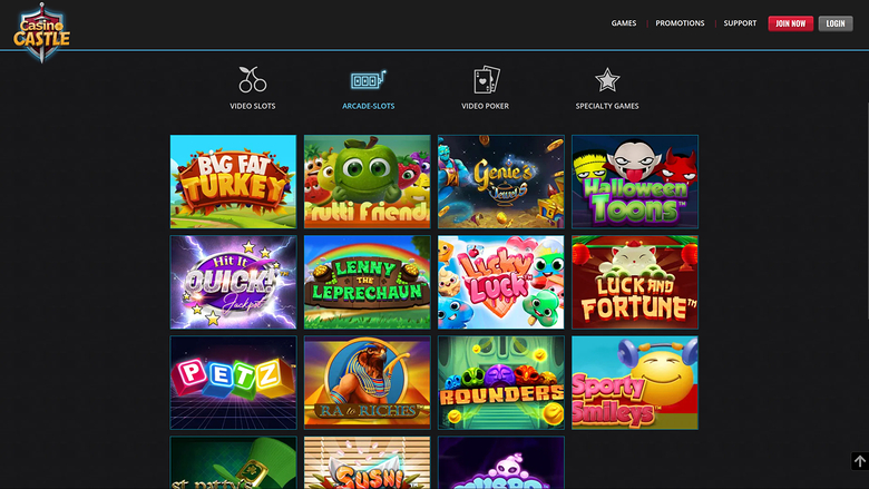 Casino Castle — Arcade slots