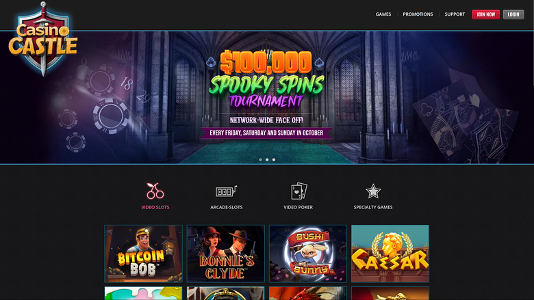 Casino Castle — Homepage